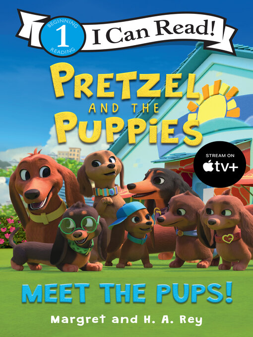 Cover image for Pretzel and the Puppies